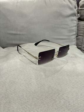 Giselle Rimless Rectangle Women's Sunglasses (GSL28203) *NEW*